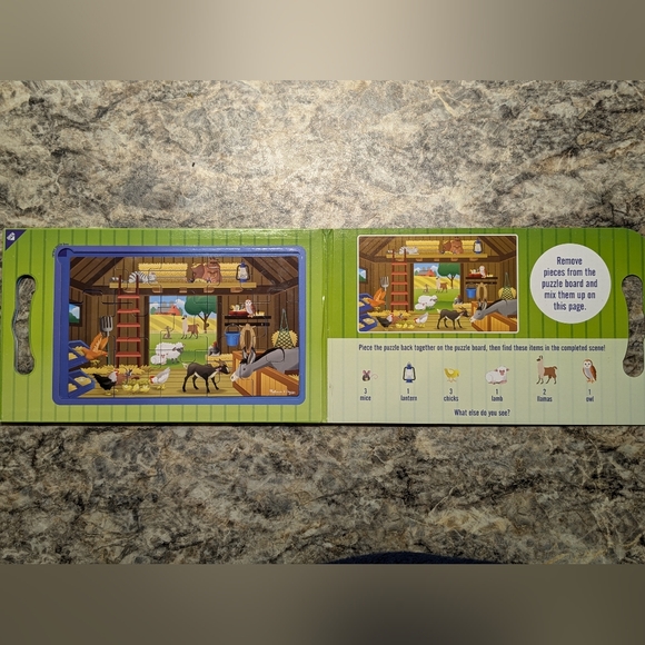 Melissa & Doug Magnetic Take A long Jigsaw Puzzles - Picture 4 of 4